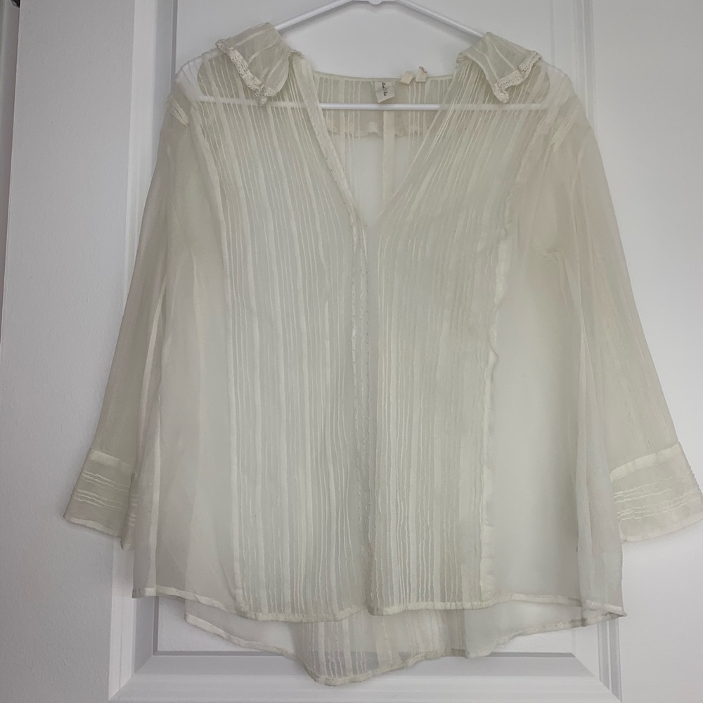 Anthropologie: Meadow Rue Sheer Top